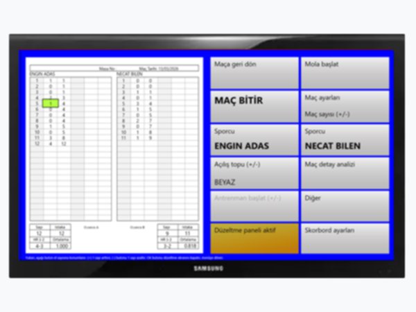 Digital Score Sheet