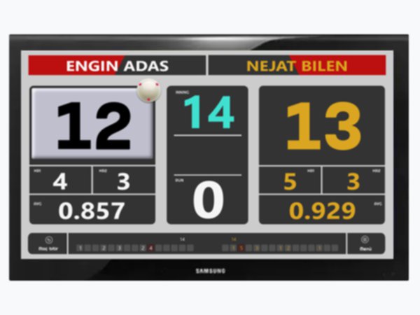Billiard Scoreboard