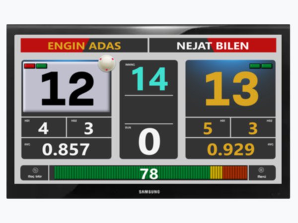 Derya billiard - Billiard Scoreboard