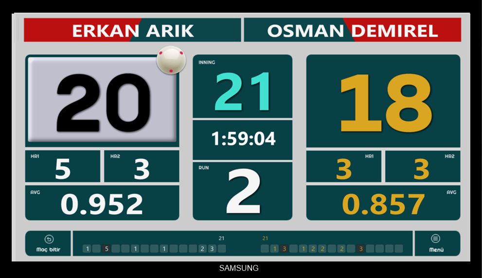 Digital player profile name assignment via scoreboard keyboard