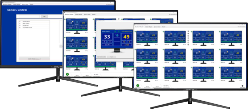 Central commercial billiard club software and multi table manager dashboard